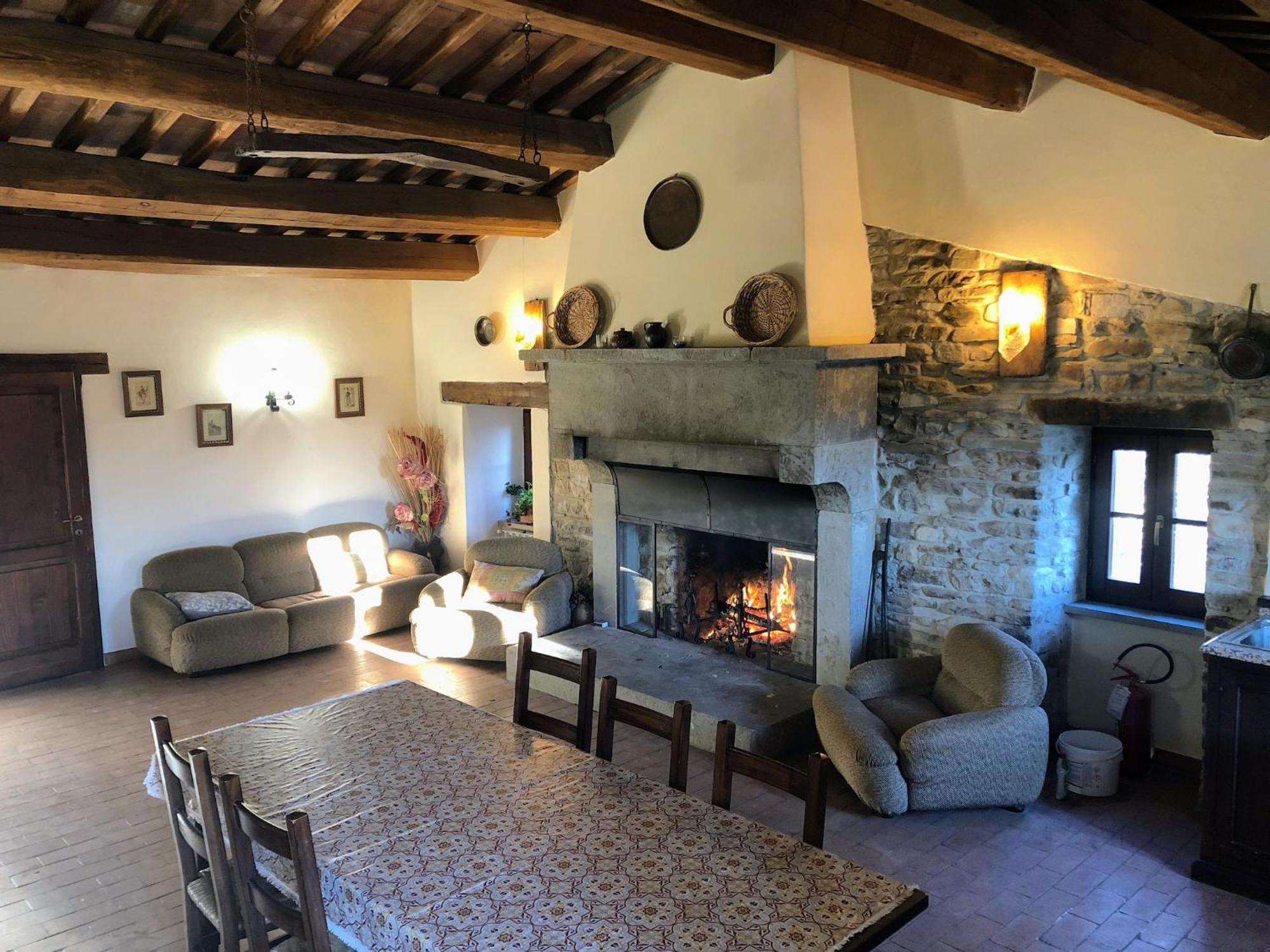 فيلا Farmhouse In Apecchio With Swimming Pool Terrace Garden المظهر الخارجي الصورة